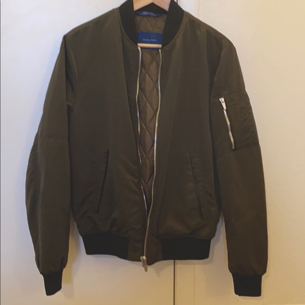 Olive bomber jacket LOWEST PRICE LISTED